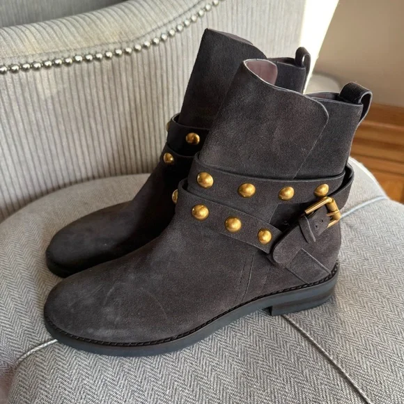 Seebychloe Janis Suede Ankle Boots. Size 36 Women - Picture 3 of 9
